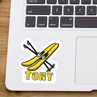 Ski Autocollant Tony Notebook Ski Autocollant Tony Notebook Image
