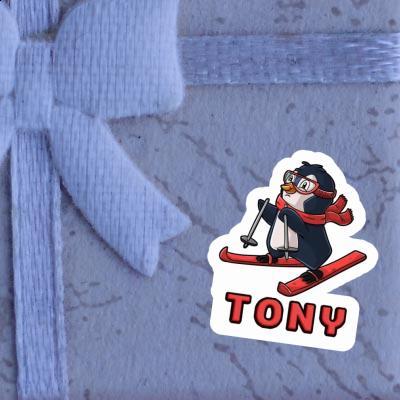 Autocollant Tony Skieuse Autocollant Tony Skieuse Image