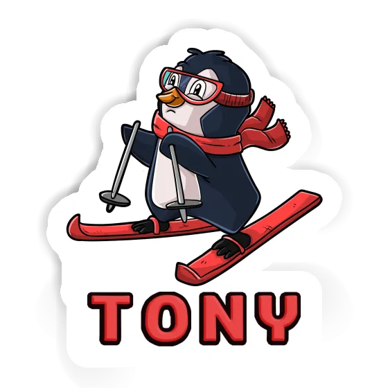 Autocollant Tony Skieuse Laptop Autocollant Tony Skieuse Laptop Image