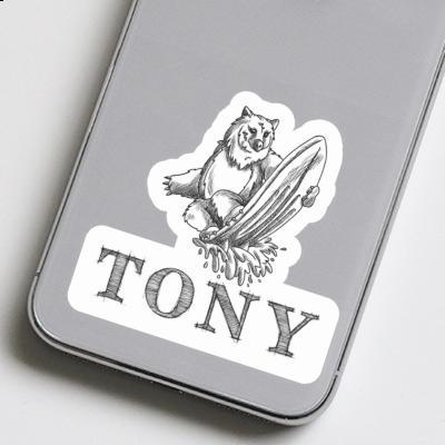 Tony Sticker Surfer Notebook Tony Sticker Surfer Gift package Image