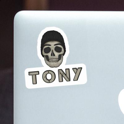 Sticker Tony Totenkopf Notebook Image