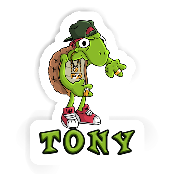 Autocollant Tony Tortue Laptop Autocollant Tony Tortue Laptop Image