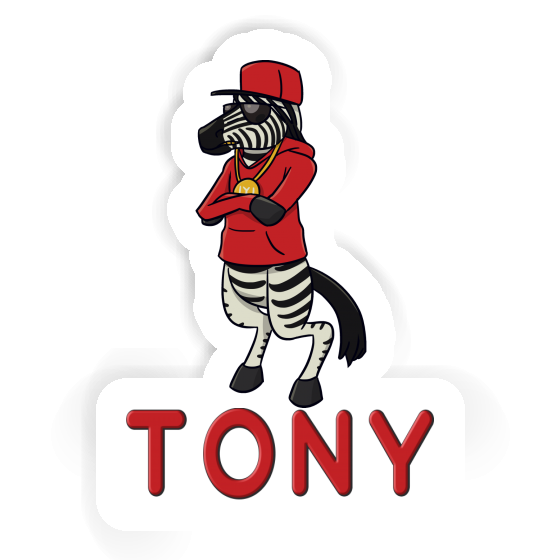 Autocollant Zèbre Tony Notebook Autocollant Zèbre Tony Gift package Image