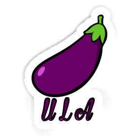 Ula Sticker Eggplant Image