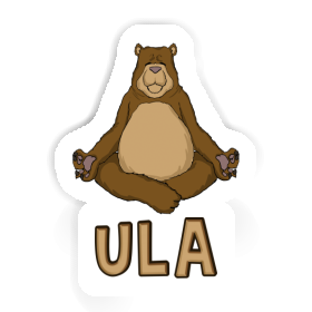 Ula Sticker Bear Image