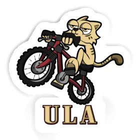 Ula Aufkleber Fahrradkatze Image