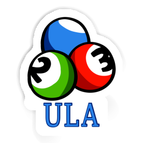 Sticker Ula Billiard Ball Image