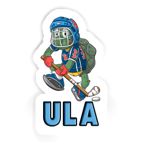 Sticker Ice-Hockey Player Ula Image