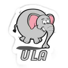 Elefant Aufkleber Ula Image