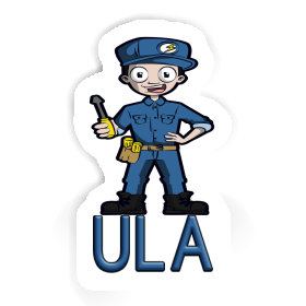 Ula Sticker Electrician Image