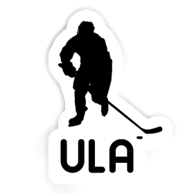 Eishockeyspieler Aufkleber Ula Image