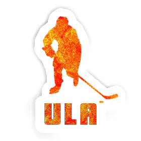 Aufkleber Ula Eishockeyspieler Image