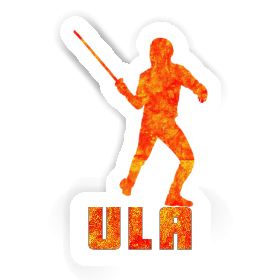 Ula Sticker Fencer Image