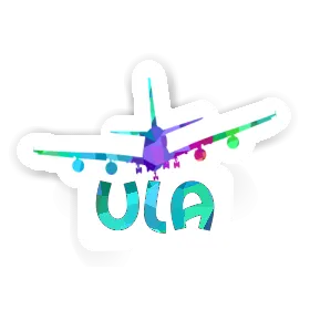 Sticker Airplane Ula Image