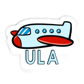 Plane Sticker Ula Image