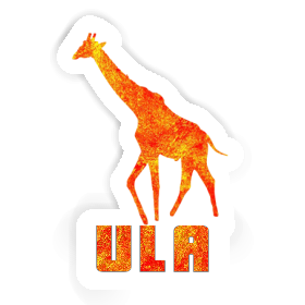 Ula Sticker Giraffe Image