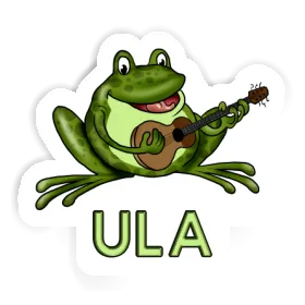 Sticker Guitar Frog Ula Image