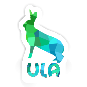 Sticker Ula Rabbit Image