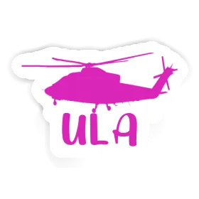 Sticker Ula Helicopter Image