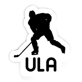 Sticker Ula Eishockeyspieler Image