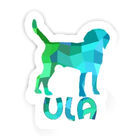 Ula Sticker Dog Image