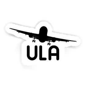 Sticker Airplane Ula Image