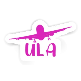 Sticker Airplane Ula Image