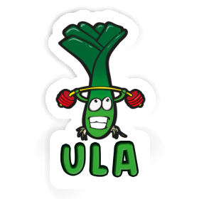 Weightlifter Sticker Ula Image