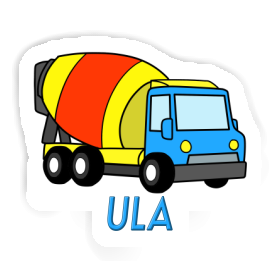 Ula Sticker Mixer Truck Image