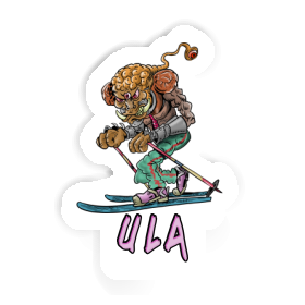 Sticker Skier Ula Image