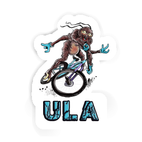 Ula Sticker Biker Image