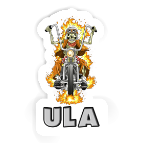 Ula Sticker Motorcycle Rider Image