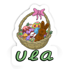 Easter basket Sticker Ula Image