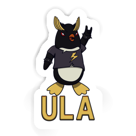 Sticker Rocking Penguin Ula Image