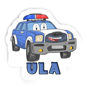 Police Car Sticker Ula Image