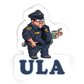 Sticker Ula Police Officer Image