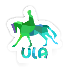 Sticker Ula Horse Rider Image