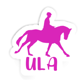 Sticker Ula Horse Rider Image