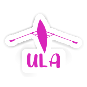 Ula Sticker Rowboat Image