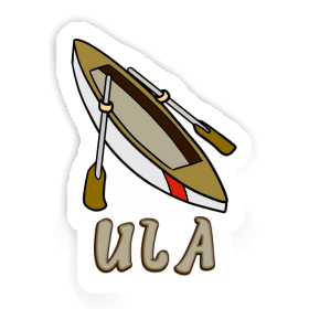 Ula Sticker Rowboat Image