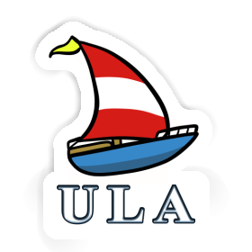 Sticker Sailboat Ula Image