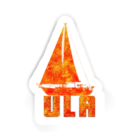 Sticker Sailboat Ula Image