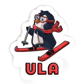 Ula Sticker Skier Image