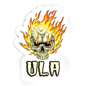 Sticker Ula Skull Image