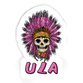 Sticker Ula Ladys Skull Image