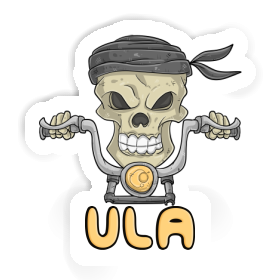 Sticker Motorcycle Rider Ula Image