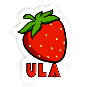 Ula Sticker Strawberry Image