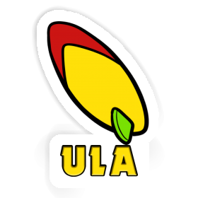 Ula Sticker Surfboard Image