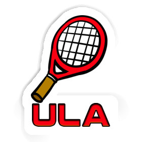 Ula Aufkleber Tennisschläger Image