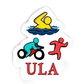 Sticker Triathlete Ula Image